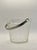 Metal Mid 20th Century Glass Faux Wood Ice Bucket For Sale - Image 7 of 10