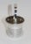 Art Deco Personal Ice Bucket 1930s Streamline Moderne Silver Plated Hallmarks For Sale - Image 3 of 11