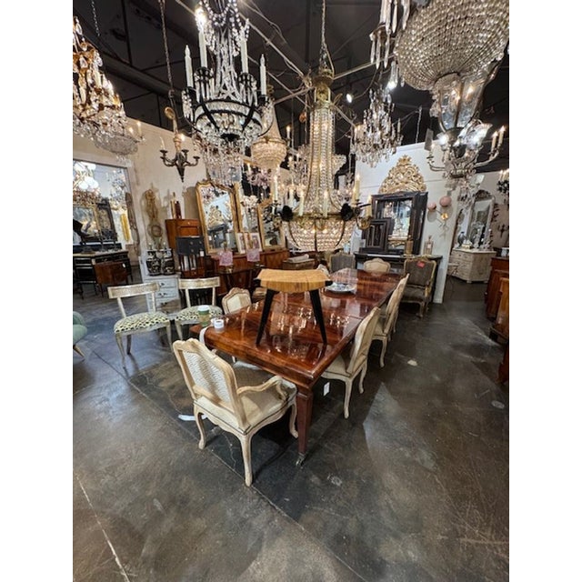 Vintage Italian Art Deco black lacquer and rattan bench. Circa 1960. A fine addition to any home! 19W x 17D x 18H