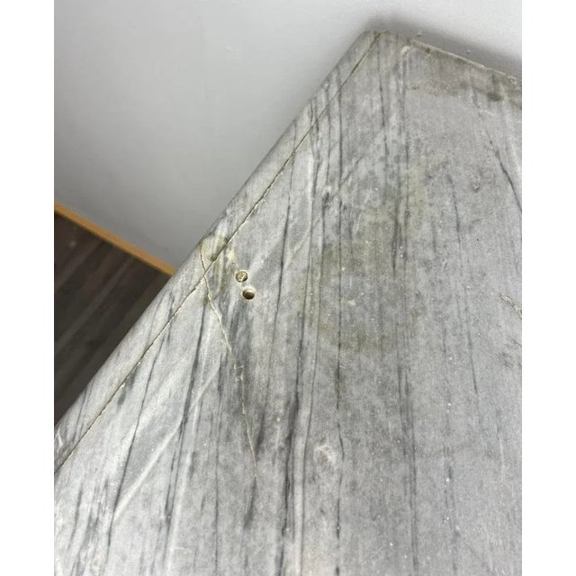 Antique French Style Chest of Drawers with Marble Top For Sale - Image 14 of 15