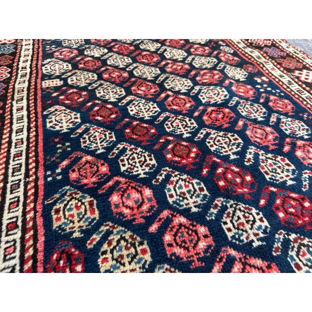 Antique Hand Knotted Shirvan Tribal Rug For Sale - Image 4 of 8