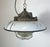 Industrial Grey Enamel Factory Cage Pendant Lamp in Cast Iron from Zaos, 1960s For Sale - Image 12 of 18