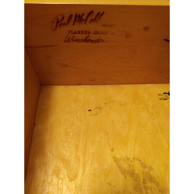 Tan 1950s Paul McCobb Three Drawer Planner Dresser For Sale - Image 8 of 12