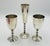 Emilia Castillo 1980s Emilia Castillo Silver Plated “Musical” Goblets & Champagne Flute, Taxco Mexico For Sale - Image 4 of 18