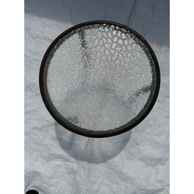 Contemporary Mid-Century Style Tropitone Outdoor Side Table For Sale - Image 4 of 5