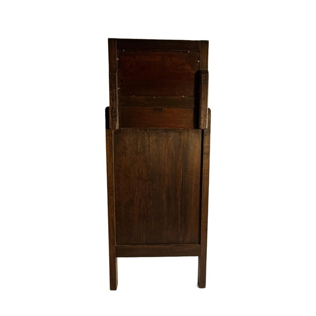 Petite Chinese Art Deco Night Table From 1920's Shanghai For Sale In Chicago - Image 6 of 14