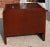 1940s 1940s Vintage Italian Art Deco Mahogany Nightstand Commode For Sale - Image 5 of 7