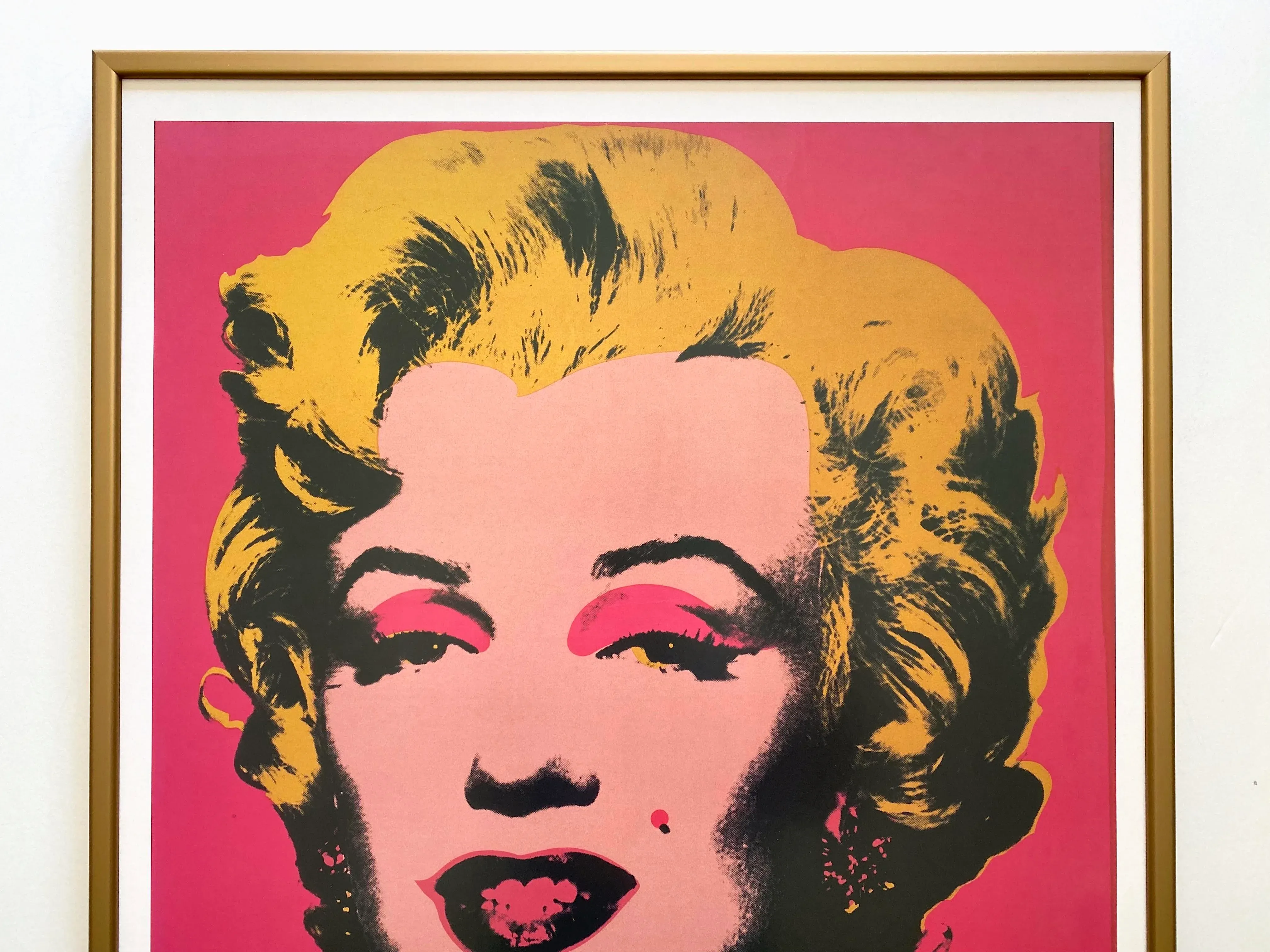 Andy Warhol Foundation Framed Pop Art Exhibition Poster Print