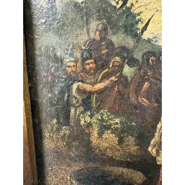 Pair of 17th Century Paintings For Sale In Los Angeles - Image 6 of 9