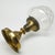 The pendant lamp was produced at the beginning of the twentieth century. The construction is made of brass, lampshade. It...