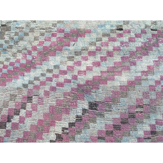 1960s 1960's Flatveave Kilim Rug - 76"x122" For Sale - Image 5 of 12