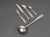 Early 21st Century Vintage Villeroy Flatware Set from Christofle, 2010s, Set of 61 For Sale - Image 5 of 5