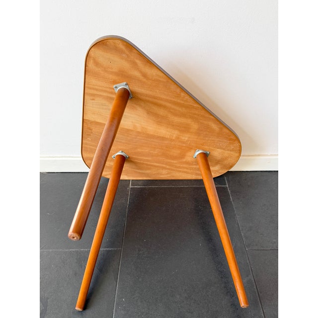 Large Mid-Century Modern Asymmetrical Wooden Coffee Table, 1960s For Sale - Image 11 of 12