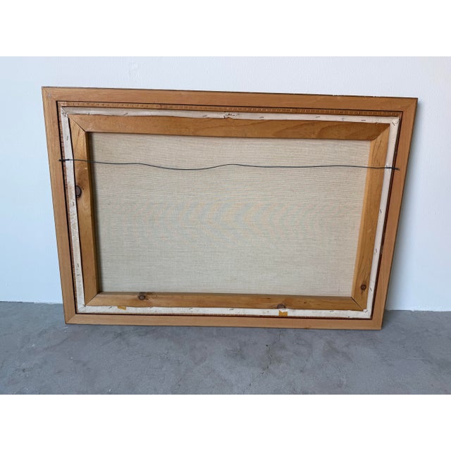 1970’s Edgar Freyberg (German/American, b.1927) Tall Ship at Sea Oil on Canvas Painting, Framed For Sale - Image 12 of 12