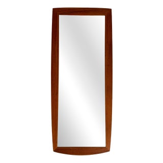 Wall Mirror in Teak, 1960s For Sale