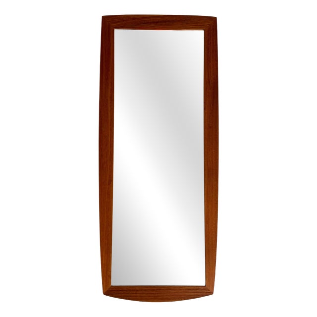 Wall Mirror in Teak, 1960s For Sale