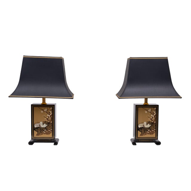 French Table Lamps from Maison Le Dauphin Pagoda, 1970s, Set of 2 For Sale - Image 14 of 14
