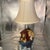 Vintage Hand Painted Resin Noah’s Ark Lamp For Sale - Image 4 of 12