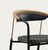 Chairman Chair in Oak with Upholstery in Black by Henrik Tengler for One Collection For Sale - Image 10 of 16