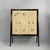 Italian mid-century modern wooden bar cabinet, 1950s Bar cabinet with a dark wood structure. The front is composed of nine...