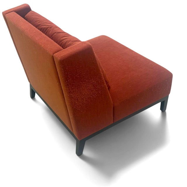 Pair of Christian Liaigre “Latin” Slipper Chairs for Holly Hunt For Sale In Philadelphia - Image 6 of 7