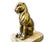 Art Deco Panther Bookends in Spelter and Marble by Jamar, France, 1930s, Set of 2 For Sale - Image 6 of 10