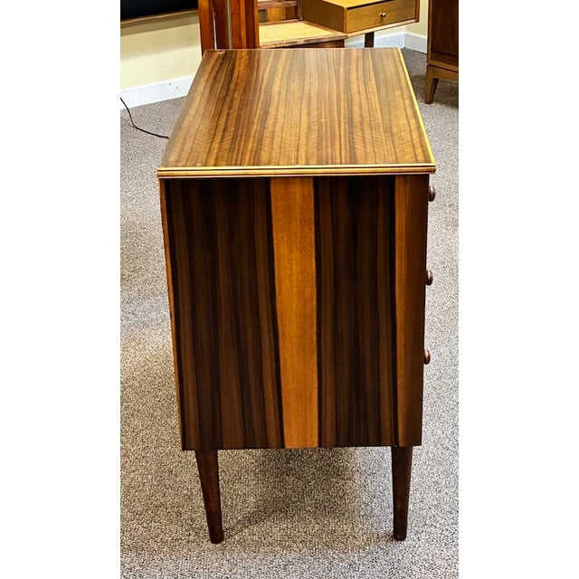 1960s African Teak Three Drawer Chest by Morn's of Glasgow For Sale - Image 5 of 10
