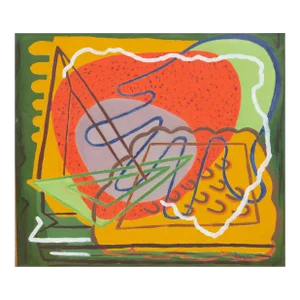 Abstract Composition by Zoute (Leon Salter) Mid Century