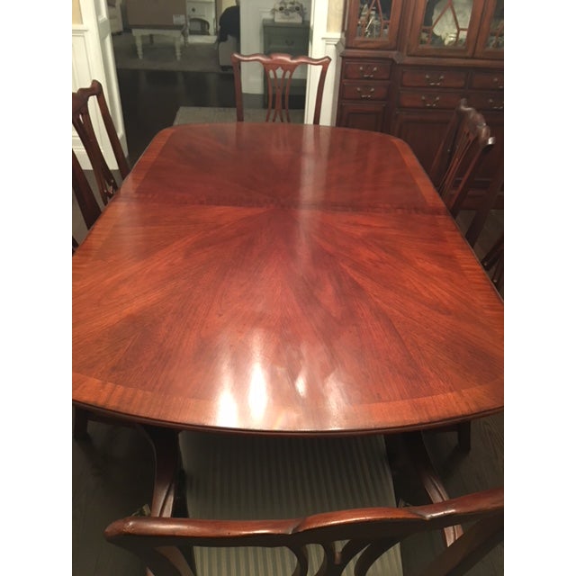 Drexel Heritage Mahogany Collectors Dining Room Set Chairish