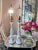 Warren Kessler 1950s Warren Kessler Hand-Painted Opaline Lamps - Pair For Sale - Image 4 of 12
