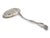 Sterling silver cucumber serving spoon with an elegant pierced bowl, reflecting the refined table traditions of the...