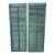 Antique American Green Farmhouse Shutter 19th C Architectural Salvage- Pair For Sale