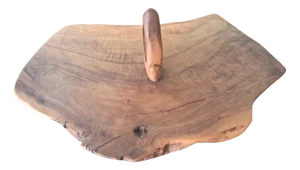 Vintage Cheese Board in Walnut, 1960s