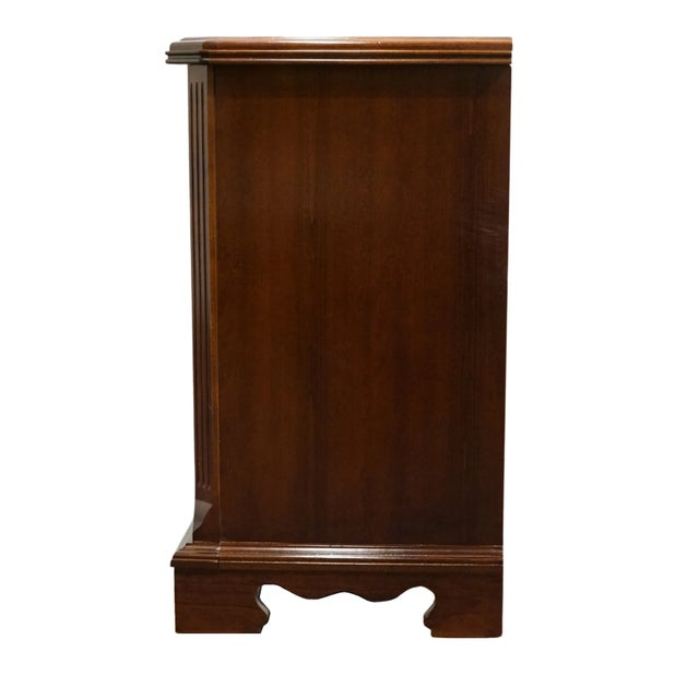 Bassett Furniture Eden House Collection Solid Cherry Traditional Style 50" Double Dresser 2072-237 For Sale - Image 12 of 12