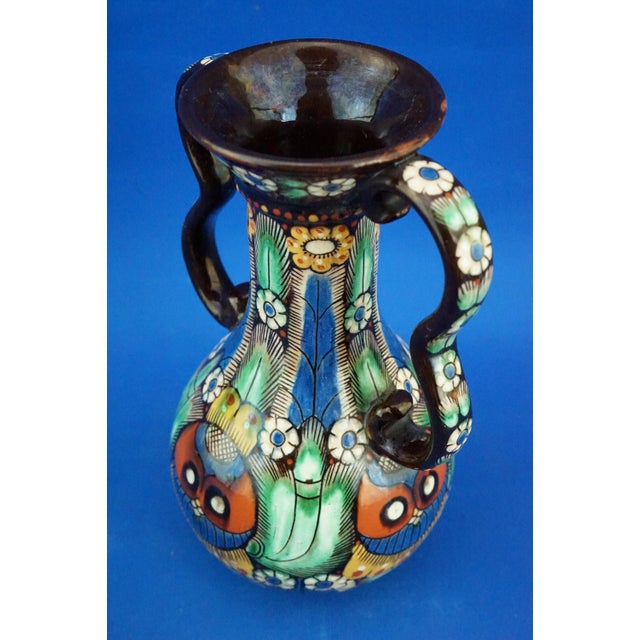 Ceramic Vase from Jean Wanzenried's Thun Factory, Switzerland, Late 19th Century For Sale - Image 10 of 18