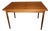 Mid-Century Teak Extendable Dining Table with Tapered Legs, 1960s For Sale