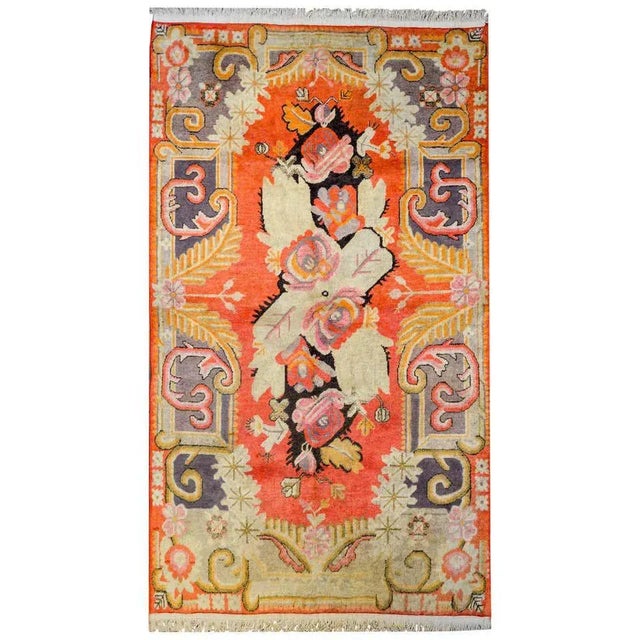 Early 20th Century Khotan Rug For Sale In Chicago - Image 6 of 6