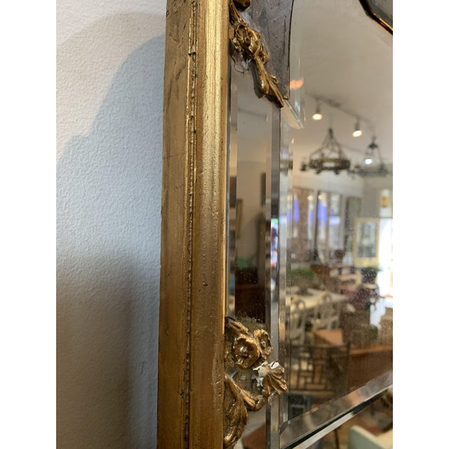 18th Century Swedish Mirror with Gilt Decoration, 1870 For Sale - Image 6 of 10