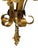 Art Nouveau Chain Drop Aztec Gold 1920s Chandelier With Original Finish #2607 For Sale - Image 3 of 12