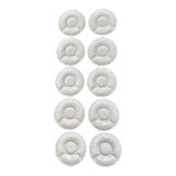 Antique French Faience Artichoke Plates- Set of 10 For Sale