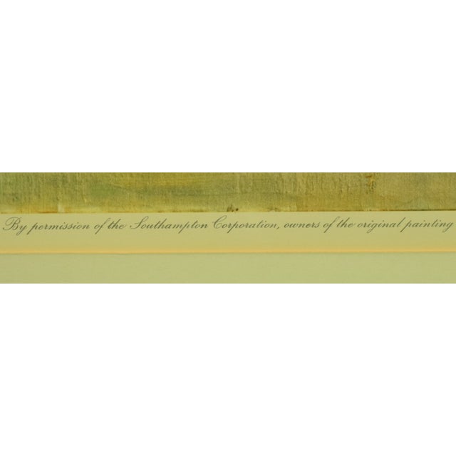 Wood Sir Alfred Munnings After the Race C1951 Colour Lithography Printed by Frost & Reed London For Sale - Image 7 of 10