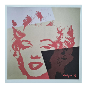 After Andy Warhol, Marilyn Monroe, 1980s, Lithograph