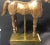 Vintage Reticulated Golden Wooden Horse For Sale - Image 4 of 13