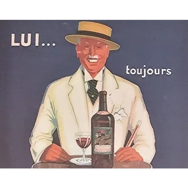 1920s 1924 Rair PAIR-Dubonnet Print-By Jean Carlu, Matted For Sale - Image 5 of 9