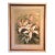 Floral Water Color 1915 California Artist Barbara Vinette Framed For Sale