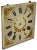 Antique American Hand Painted Wood Clock Dial From Pillar & Scroll Type Shelf Clock - Early 19th Century For Sale - Image 4 of 12