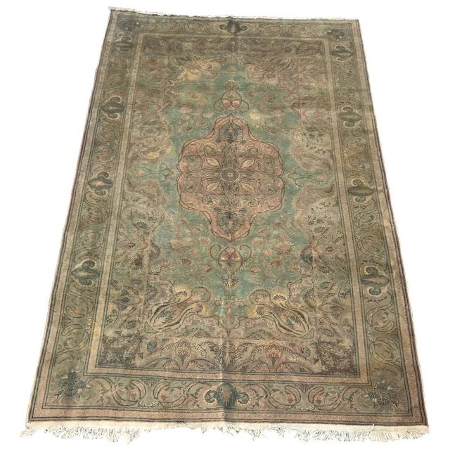 Vintage Turkish Kayseri Rug, 1980s For Sale - Image 15 of 15