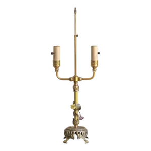 Circa 1920 French-Style Candelabra Table Lamp