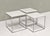 Early set of e. Kold christensen pk 71 nesting tables designer: poul kjærholm manufacturer: e. Kold christensen country:...