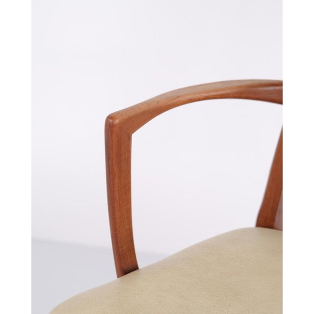 Eva Dining Chairs with Armchairs by Niels Koefoed, 1960s, Set of 8 For Sale - Image 6 of 15